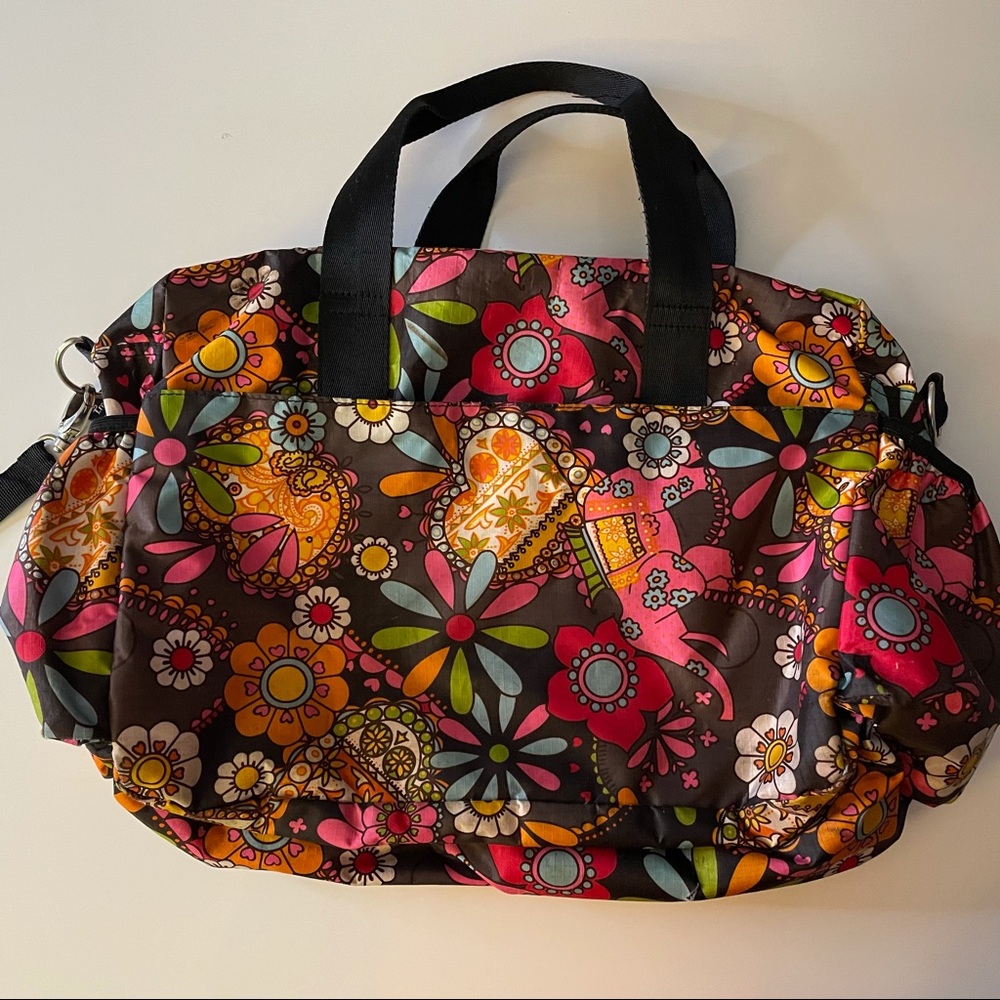 Trend Lab Baby Girl Bohemian Print Diaper Bag - Picture 7 of 11
